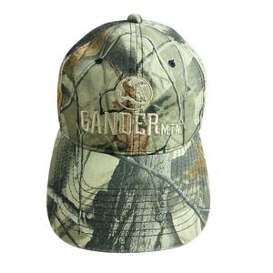 Gander Mountain Realtree Hardwoods Camo Adjustable Baseball Cap Hat Mens OSFM